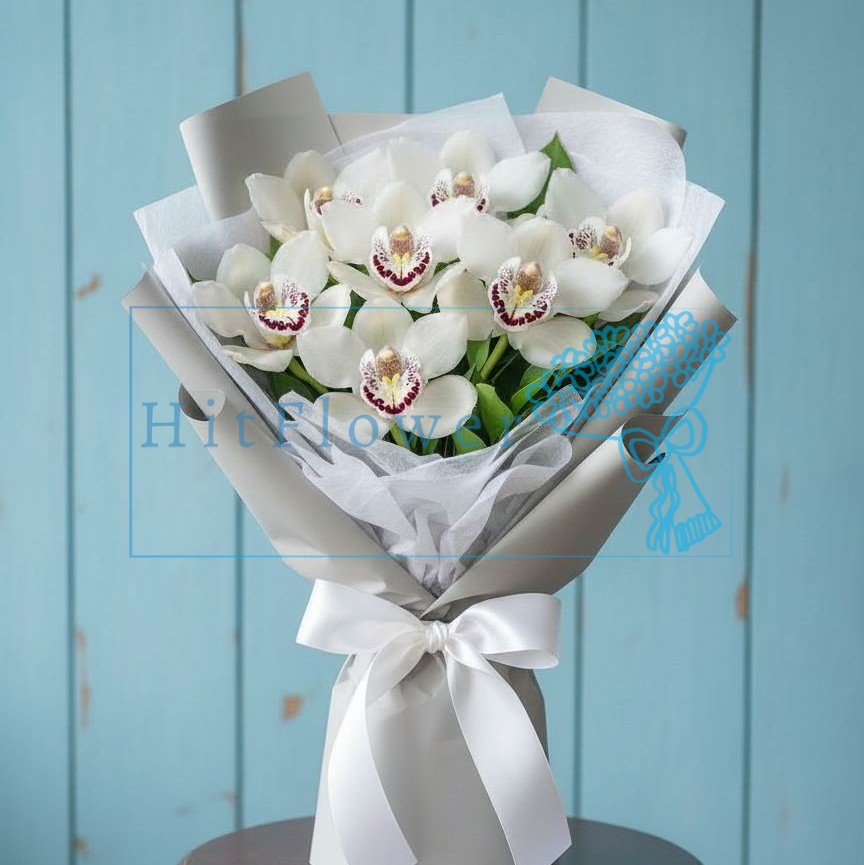 Букет из Орхидеи Элитный букет цветов из: Орхидеи